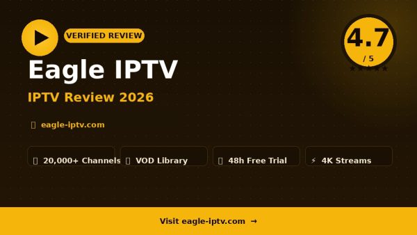 Eagle IPTV Review (2026): Is It Worth It?