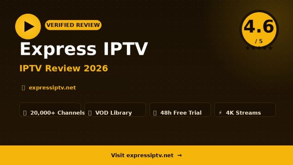 Express IPTV Review (2026): Is It Worth It?