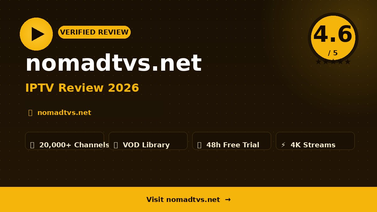 nomadtvs.net Review 2026