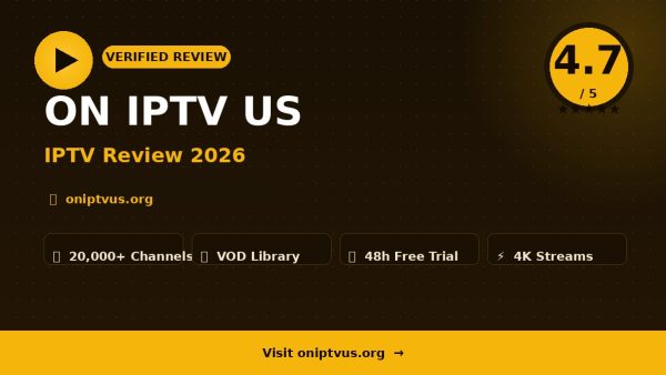 ON IPTV US Review (2026): Is It Worth It?