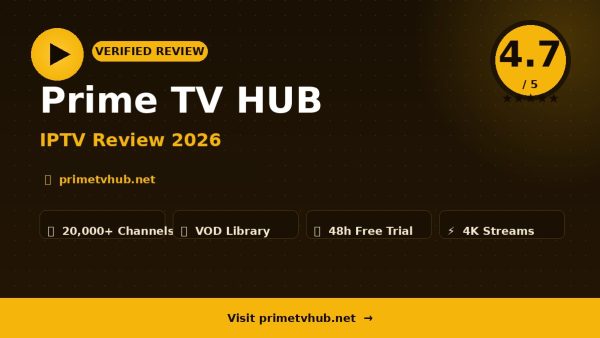 Prime TV HUB Review (2026): Is It Worth It?