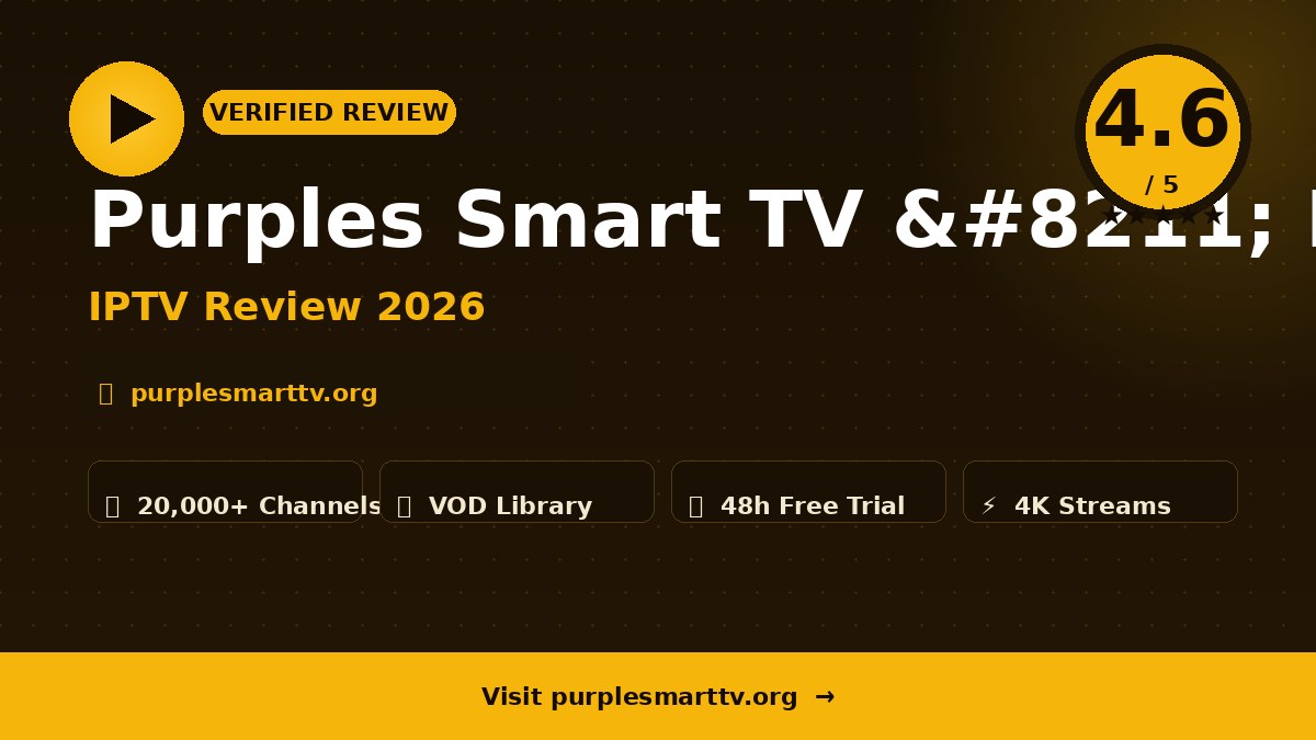 Purples Smart TV – Purples Smart TV Review 2026
