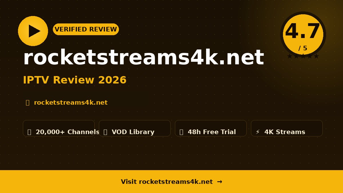 rocketstreams4k.net Review 2026