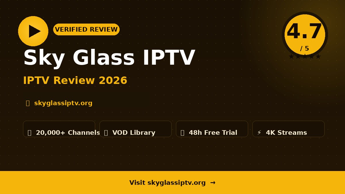 Sky Glass IPTV Review 2026