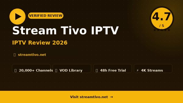 Stream Tivo IPTV Review (2026): Is It Worth It?