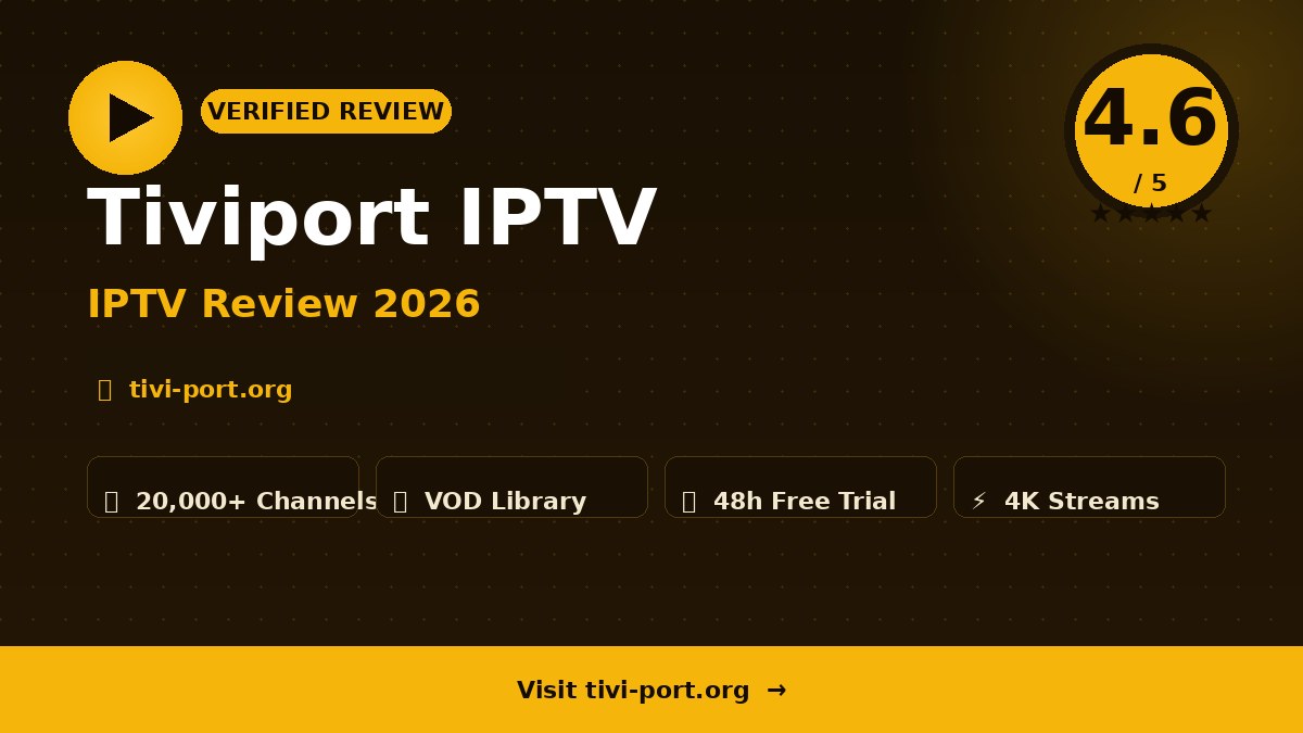 Tiviport IPTV Review 2026
