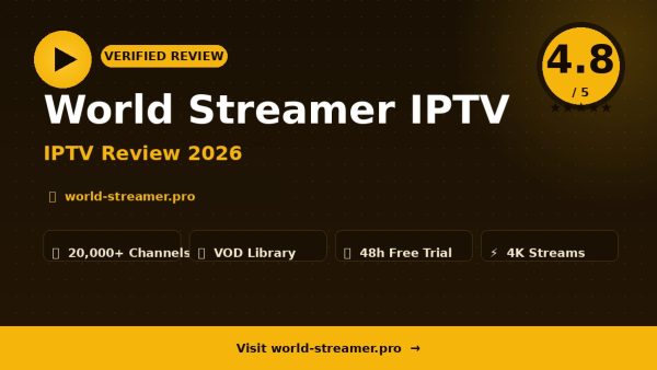 World Streamer IPTV Review (2026): Is It Worth It?