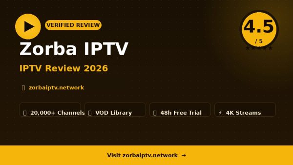 Zorba IPTV Review (2026): Is It Worth It?