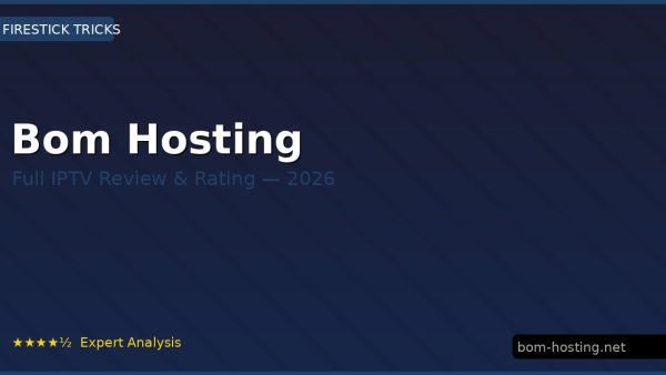 Bom Hosting Review 2026 — Channels, Pricing & Honest Rating