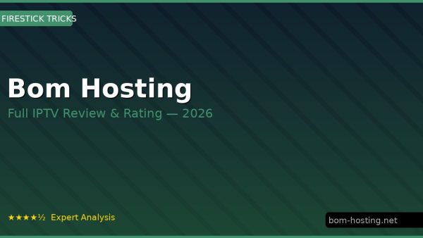 Bom Hosting Review 2026 — Channels, Pricing & Honest Rating