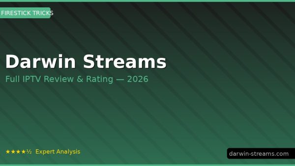 Darwin Streams Review 2026 — Channels, Pricing & Honest Rating
