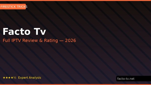 Facto Tv Review 2026 — Channels, Pricing & Honest Rating