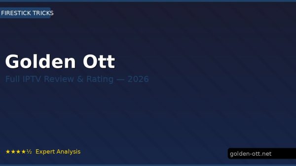 Golden Ott Review 2026 — Channels, Pricing & Honest Rating