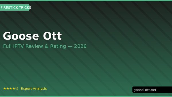 Goose Ott Review 2026 — Channels, Pricing & Honest Rating