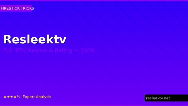 Resleektv Review 2026 — Channels, Pricing & Honest Rating